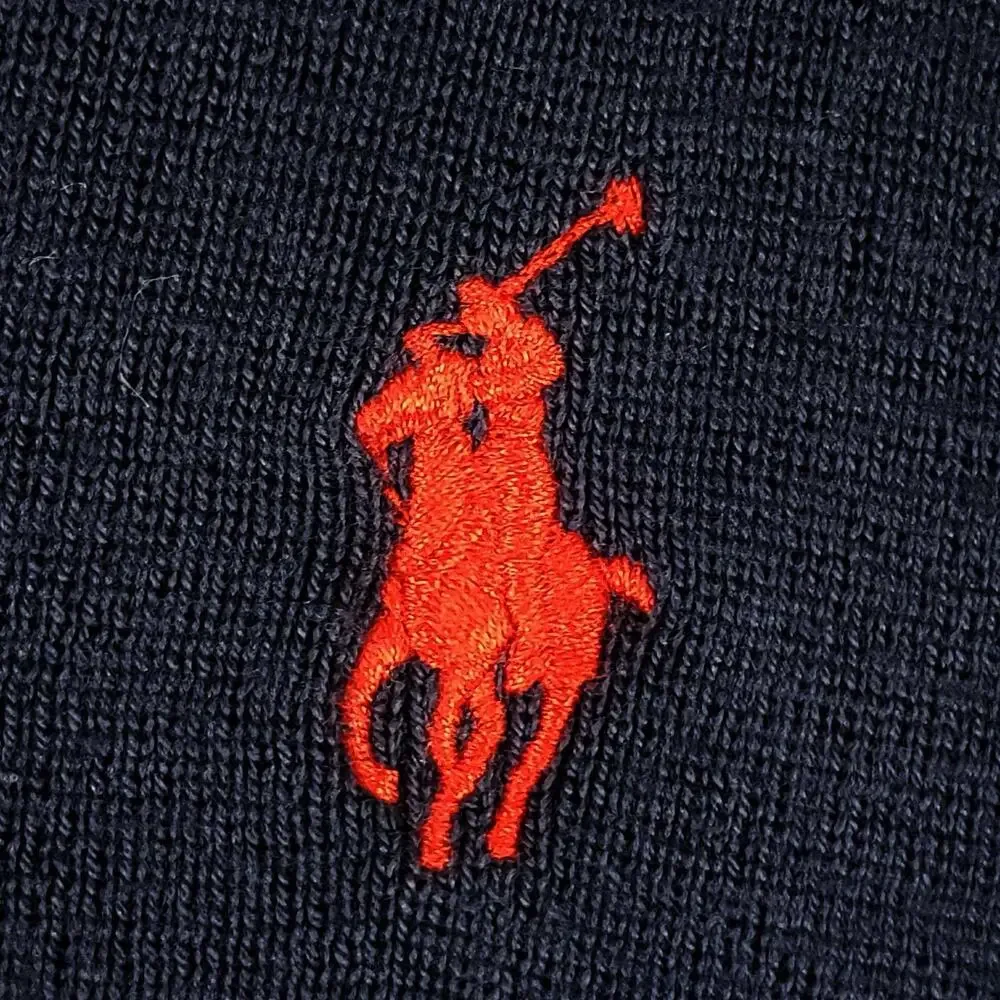 Vintage Polo Ralph Lauren Sweater Vest Men’s Size XXL Navy Blue Pima Cotton